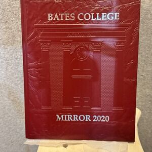 Bates College Mirror Yearbook 2020 Vol. 112 Thorne Hall Red‎